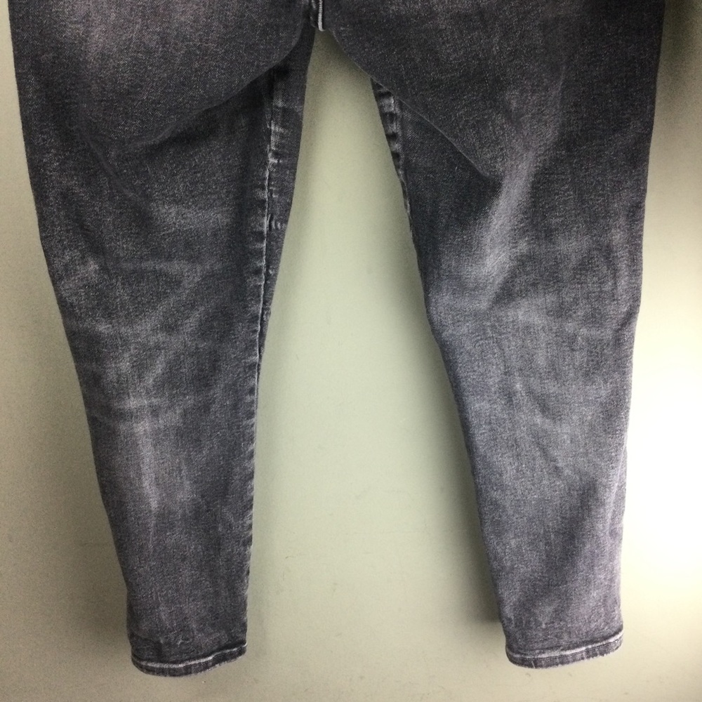Frame Le One Skinny Crop High Rise Hughes Wash Stretch Jeans Size 2 (29-34) - Picture 8 of 13